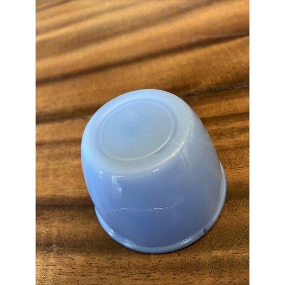 Jeannette Delphite Blue Milk Glass 1/4 Cup Measuring Tab Handle - Picture 6 of 6